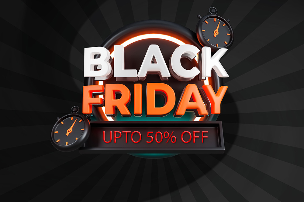 Black Friday Up to 50% off
